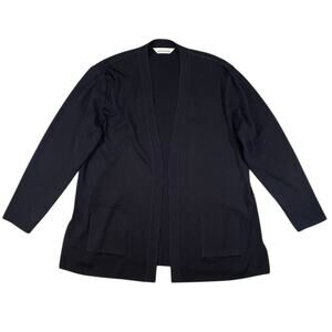 Misook Open Front Oversized Cardigan - OS